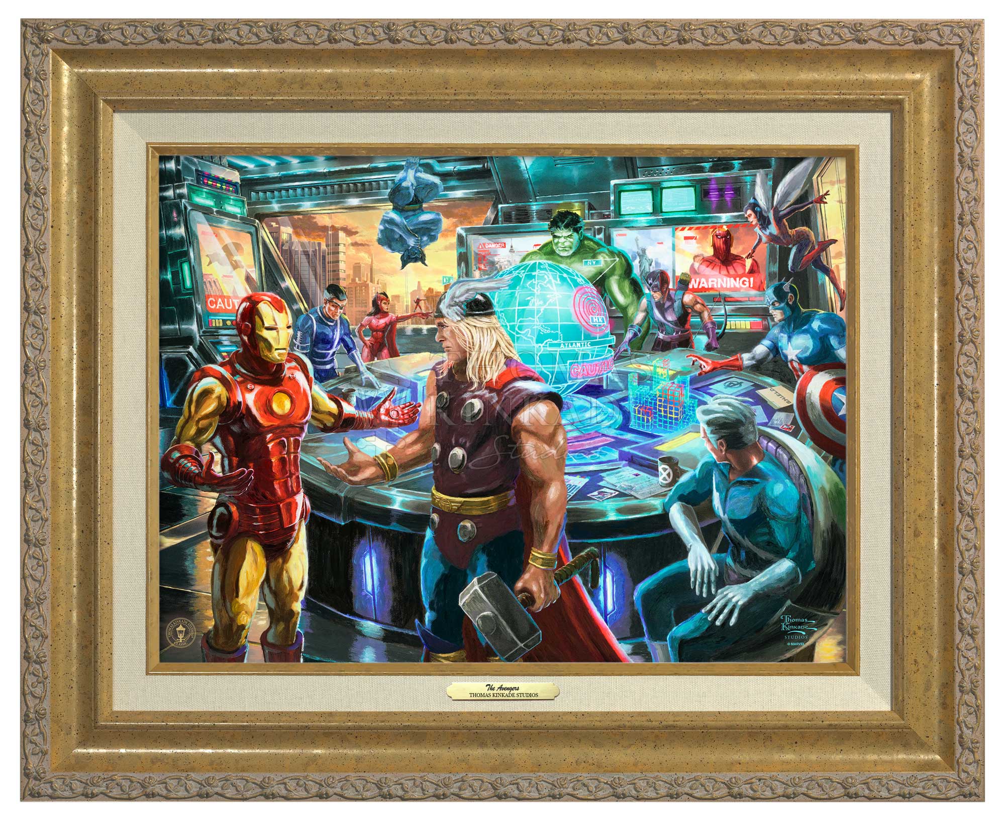 The Avengers Classics Antique Gold Frame