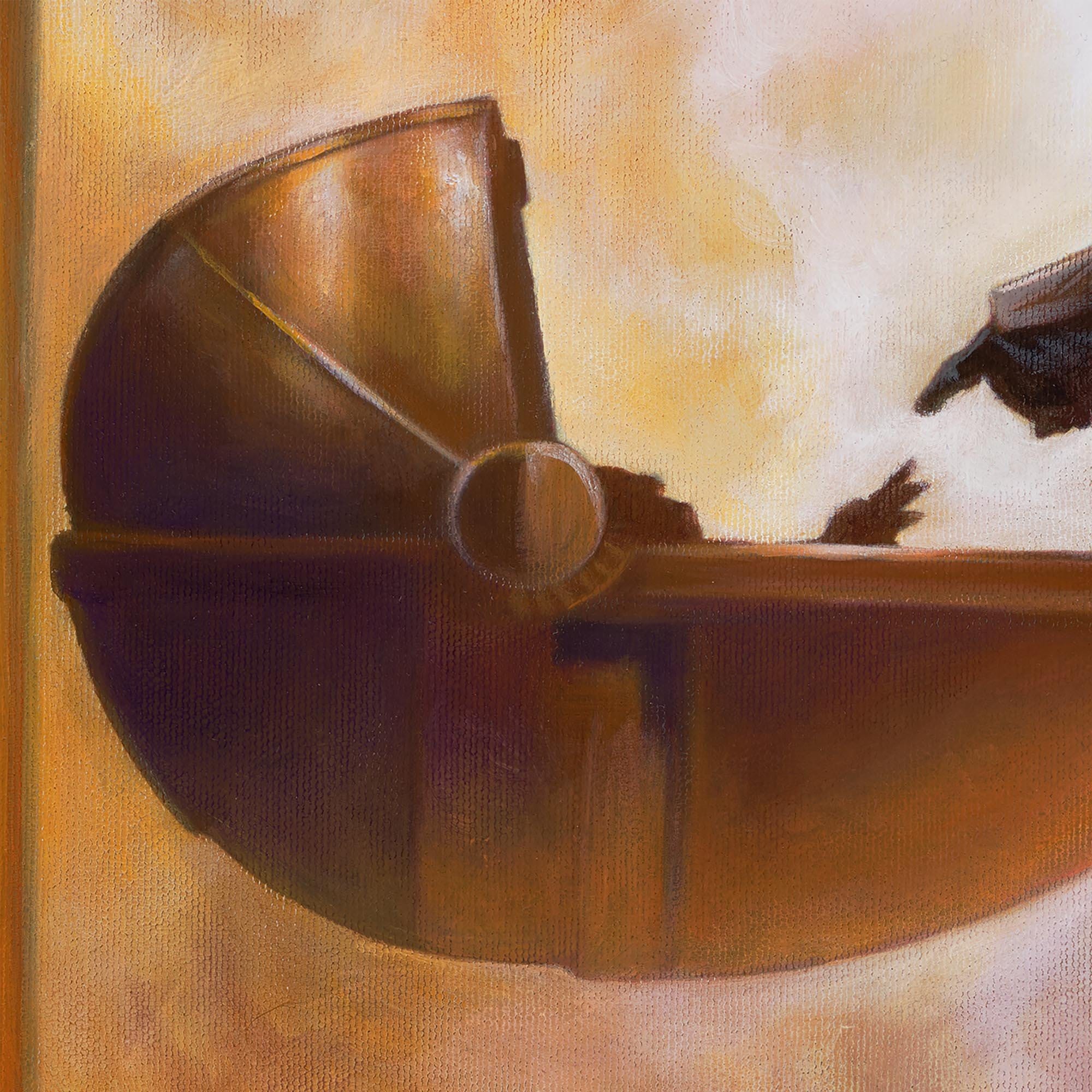 The child reaching out - Closeup