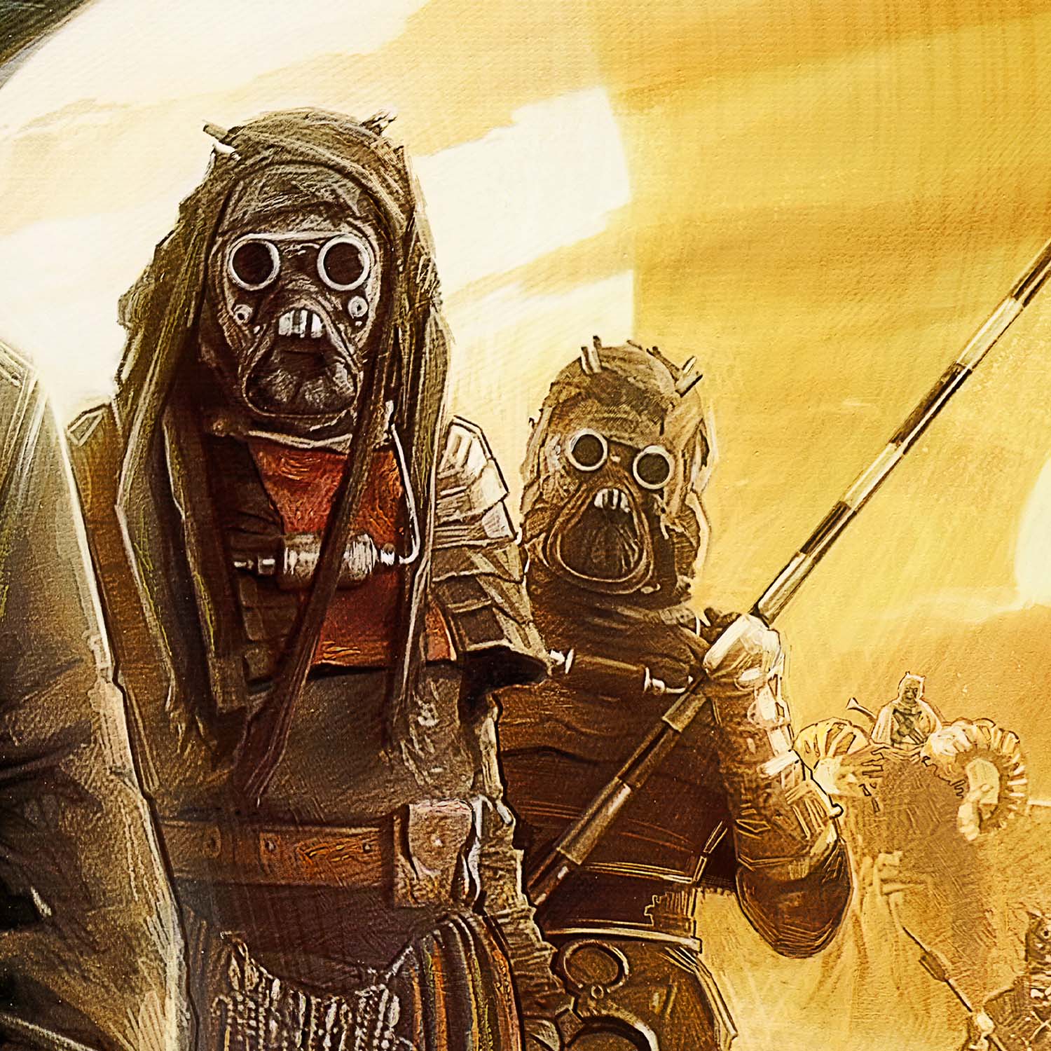 Tusken Raiders Closeup