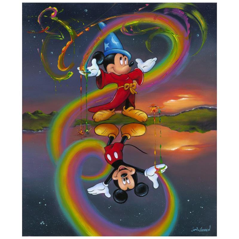 Two Faces of Mickey - Disney Limited Edition Canvas