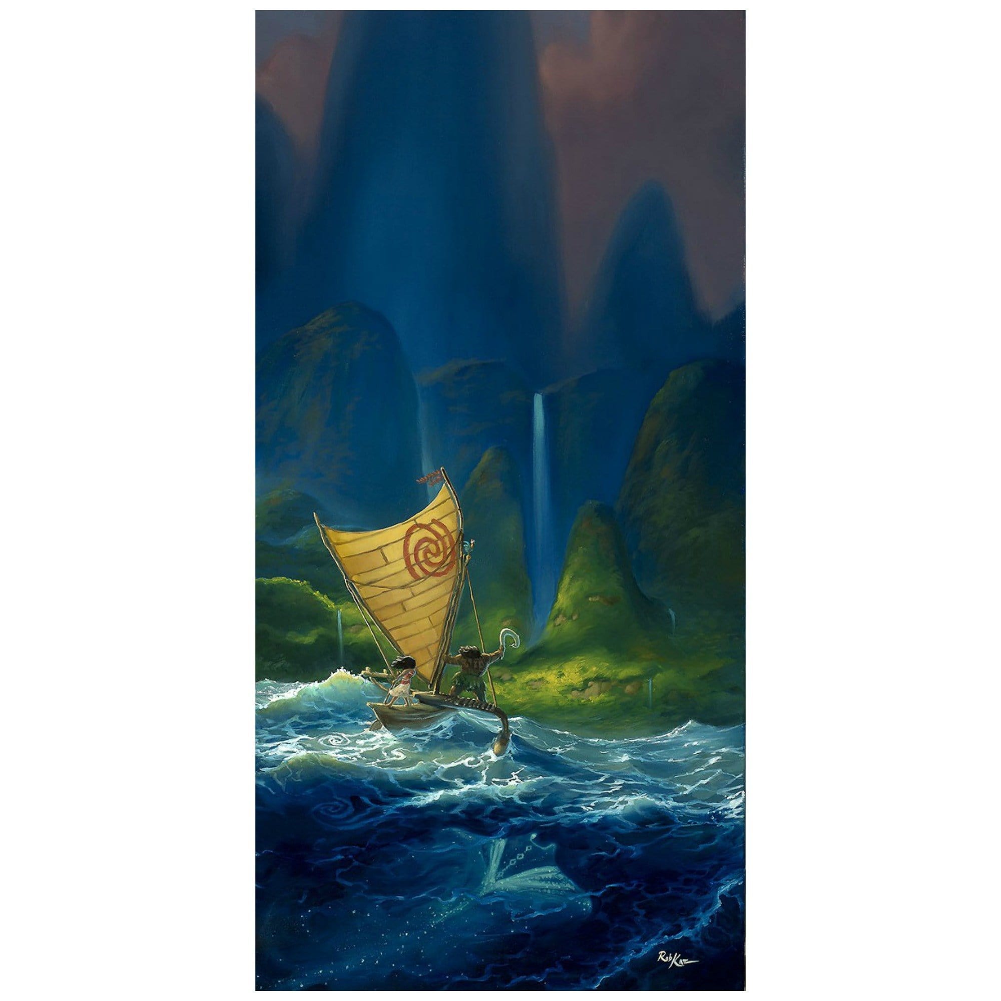 We Know the Way by Rob Kaz. Moana and Maui the legendary demigod are caught in the storm, as they return to her island.
