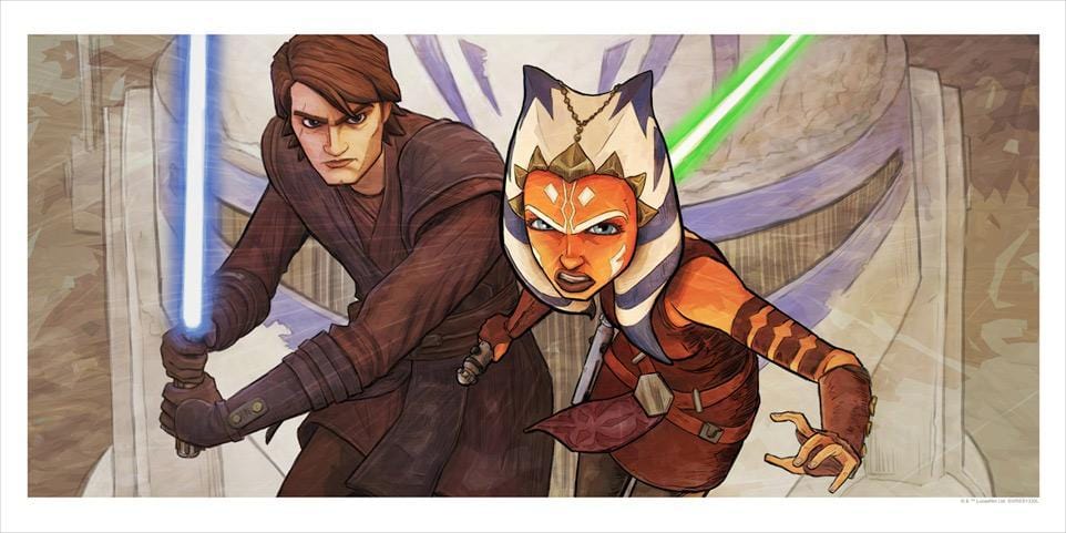 Featuring Ahsoka Tano and Anakin Skywalker