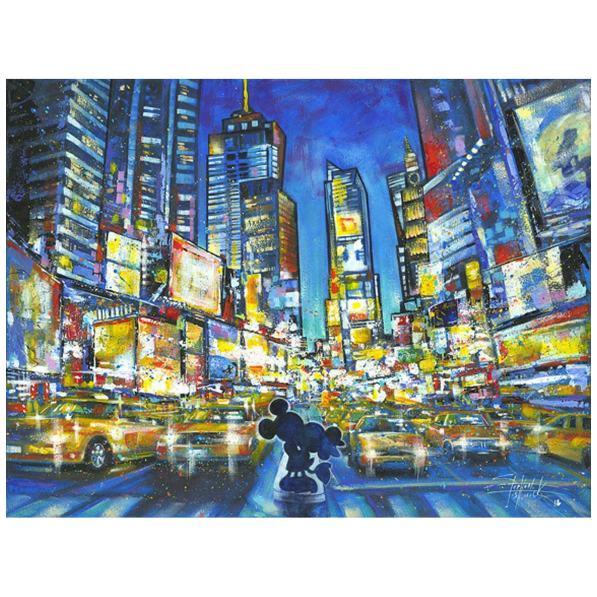 You, Me and the City by Stephen Fishwick Mickey and Minnie&