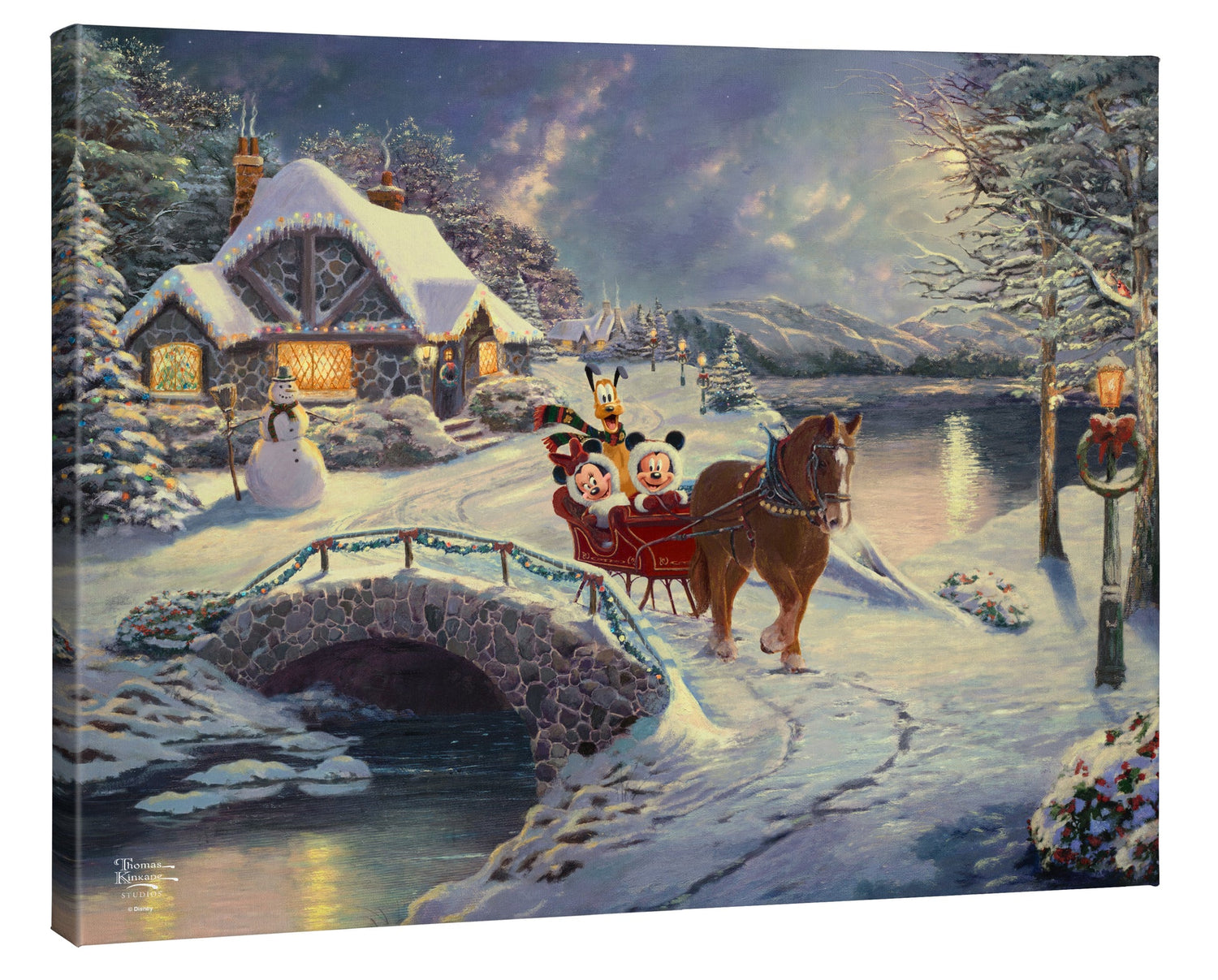 Disney - Mickey and Minnie Evening Sleigh Ride