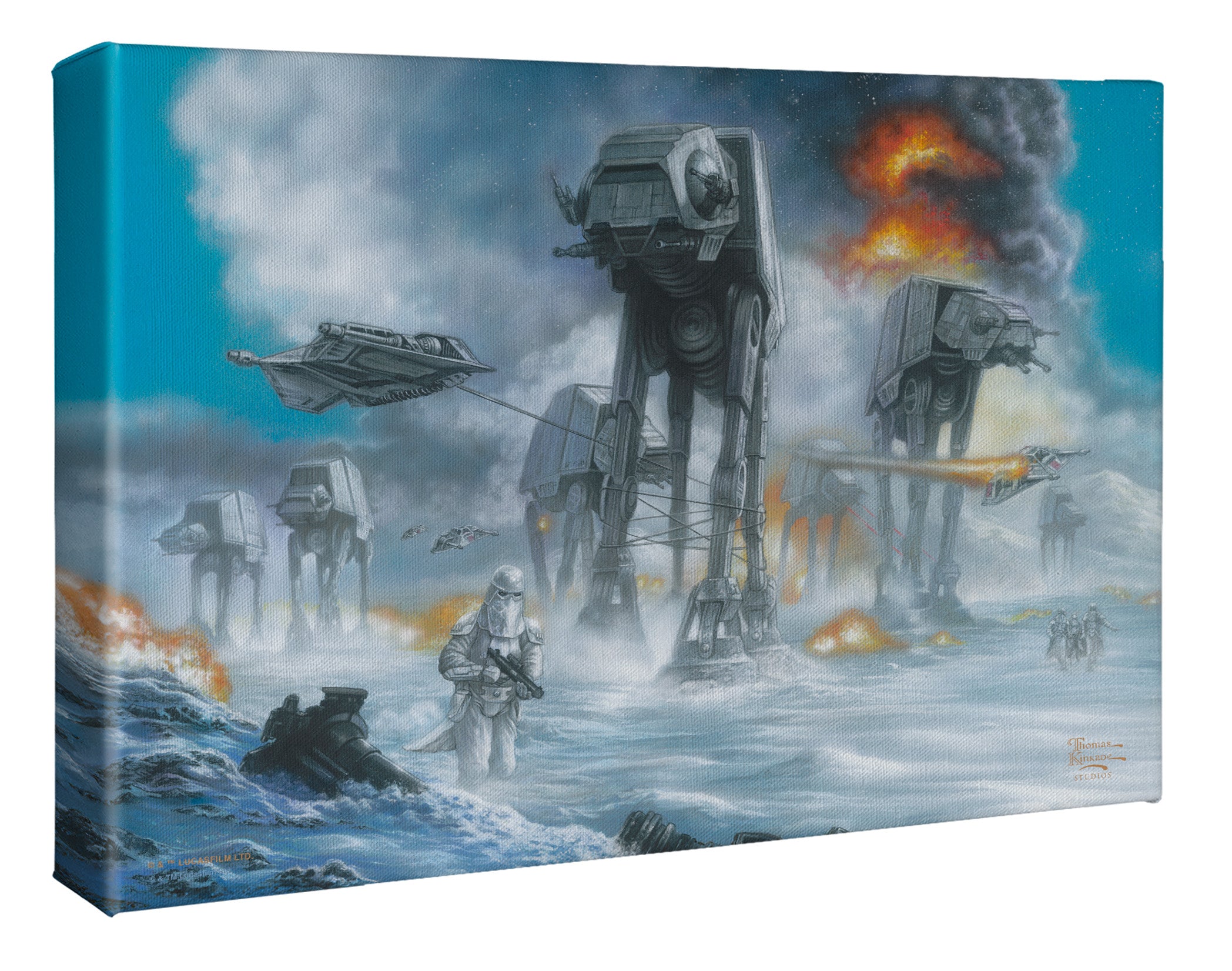 Star Wars 1993（スターウォーズ）トム・シャントレル/アートプリント 美術品・アンティーク・コレクション Star Wars 1993（スターウォーズ