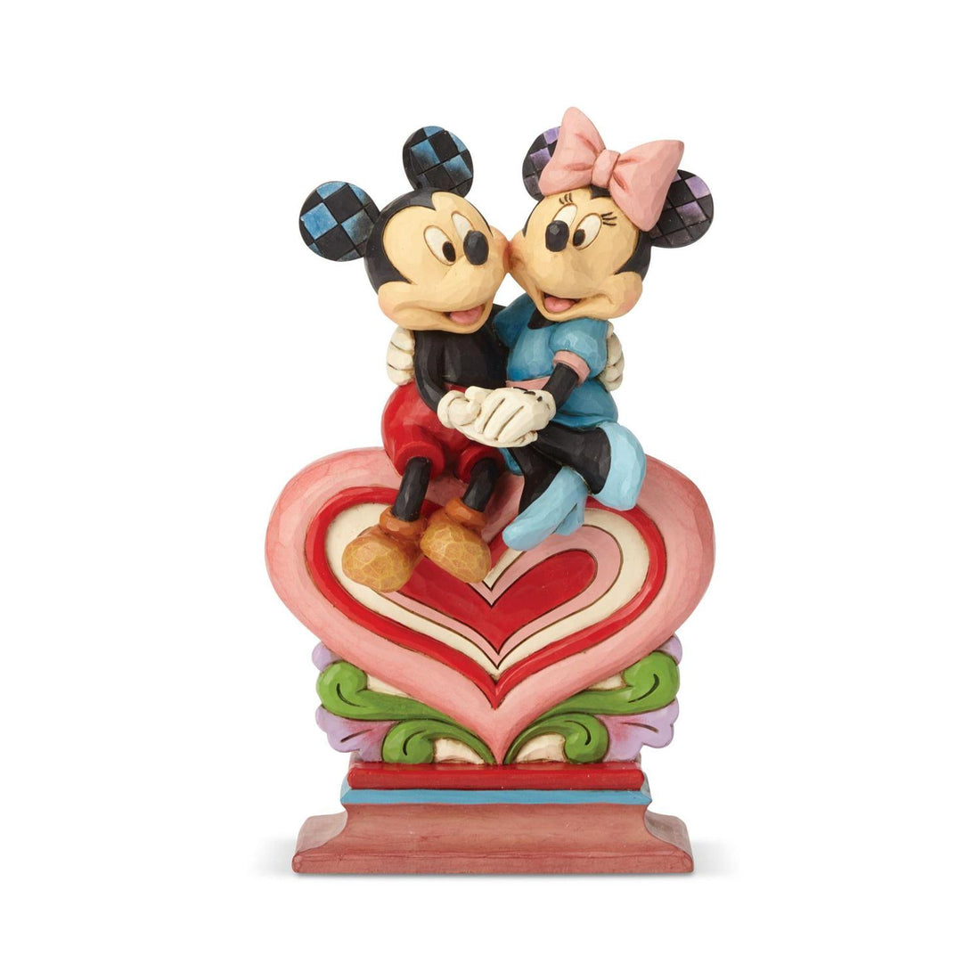 Mickey and Minnie Sitting on a Heart