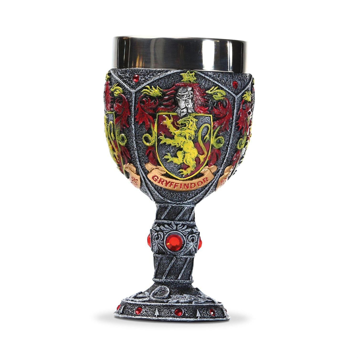 Gryffindor Goblet - Symbolized by the lion, Godric Gryffindor valued bravery and honor