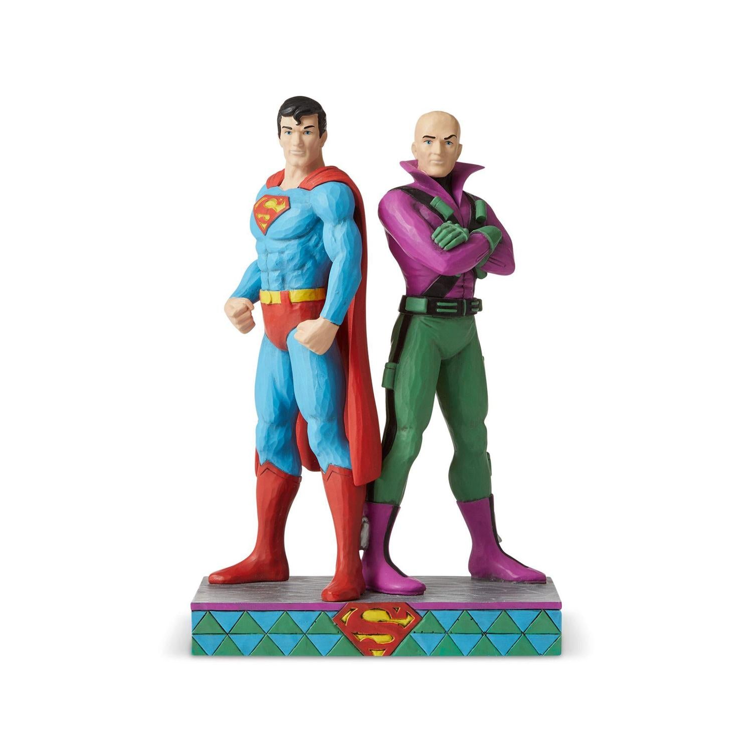 Superman and Lex Luther - figurine