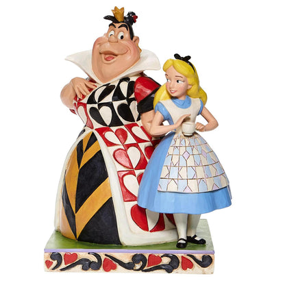 Alice and the Queen of Hearts