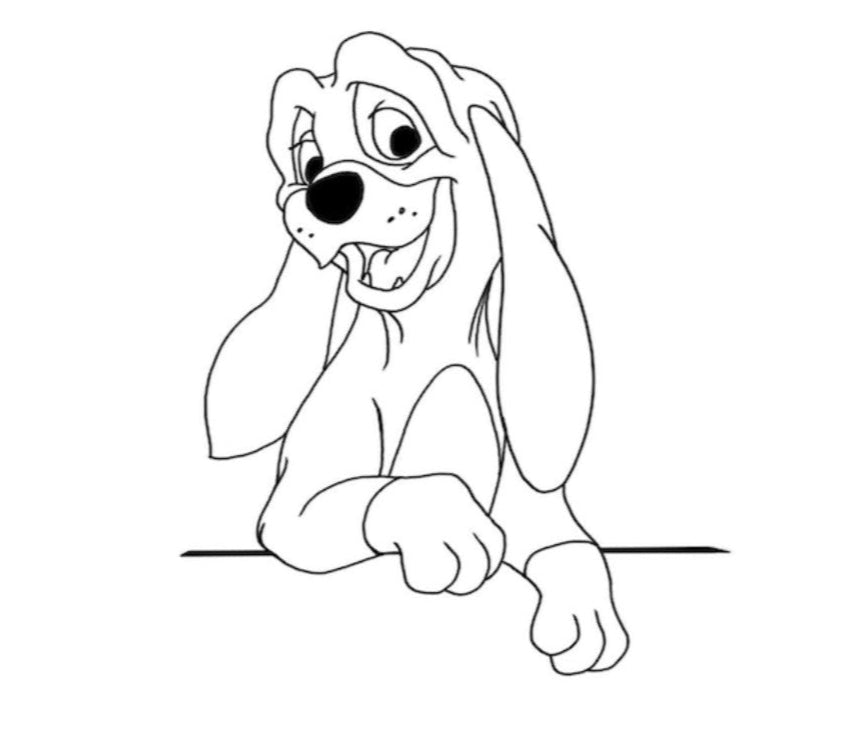 Fox and the Hound Remarque Silkscreen + Master - Highlighting