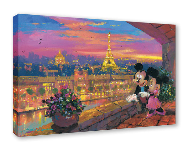 A Paris Sunset - Disney Limited Edition By James Coleman – Disney