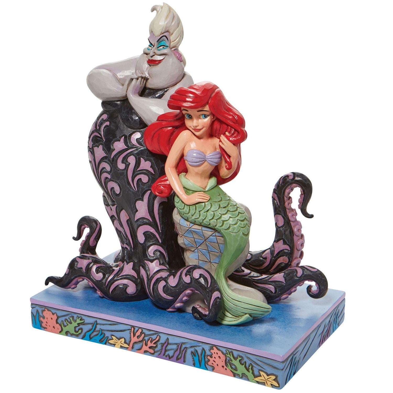 Ariel and Ursula - side view