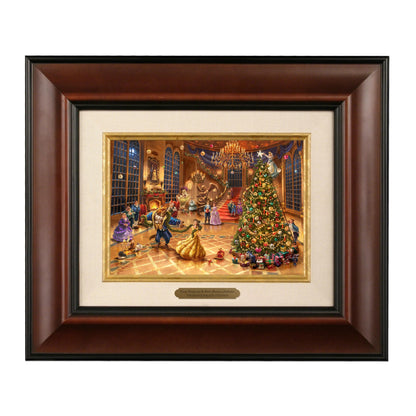 Beauty and the Beast Christmas - Frame -Burl