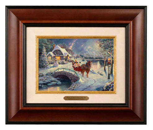 Mickey and Minnie Evening Sleigh Ride