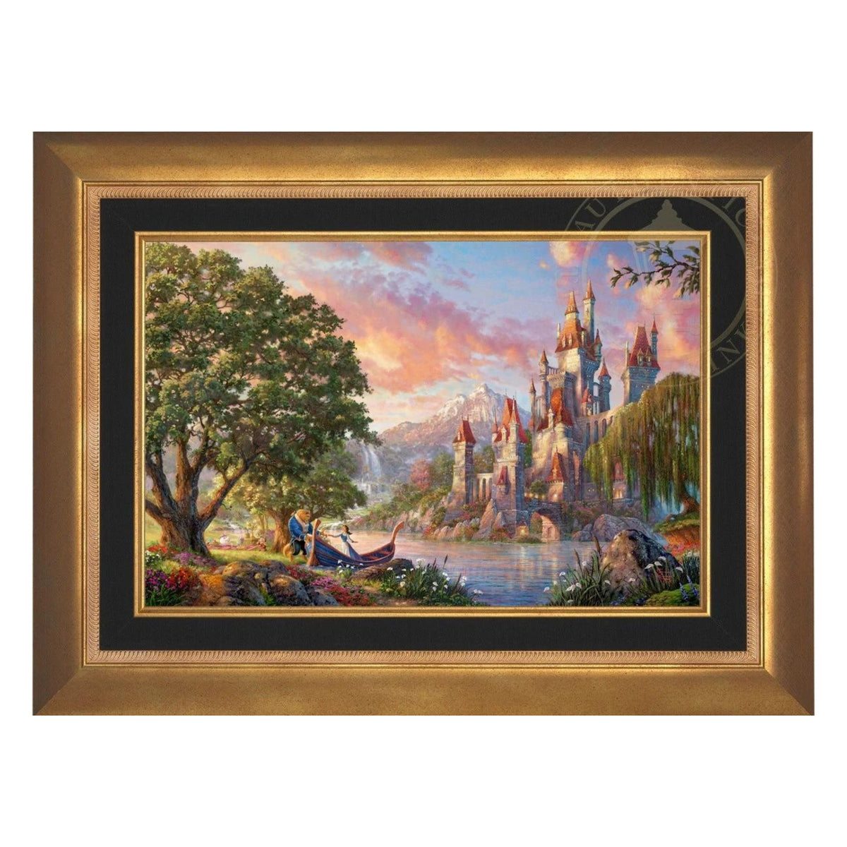 Disney Beauty and the Beast II - Thomas Kinkade Studios Jewel Edition ...