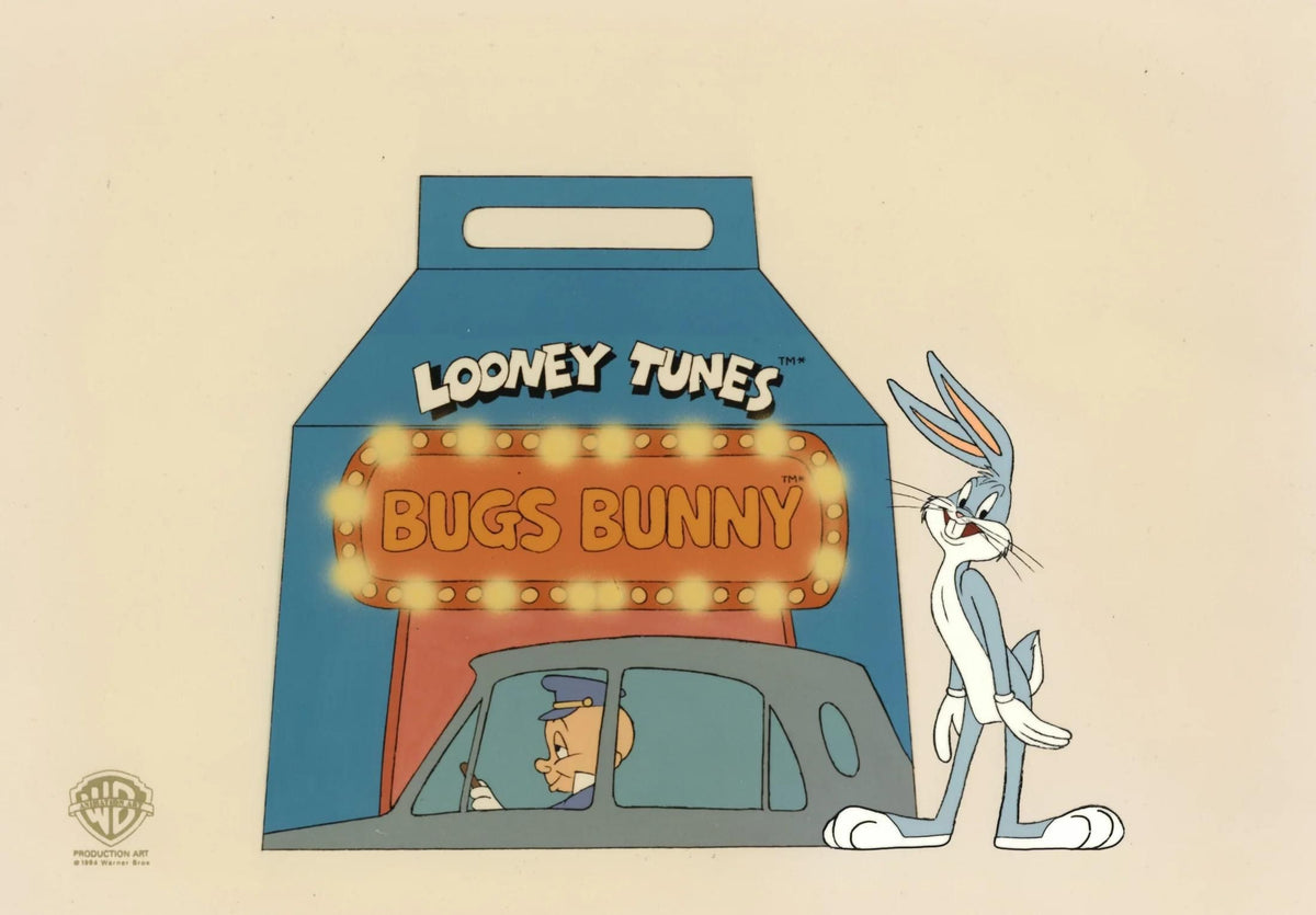 Bugs Bunny, Elmer Fudd Original Production Cel IFA8541 – Disney Art On ...