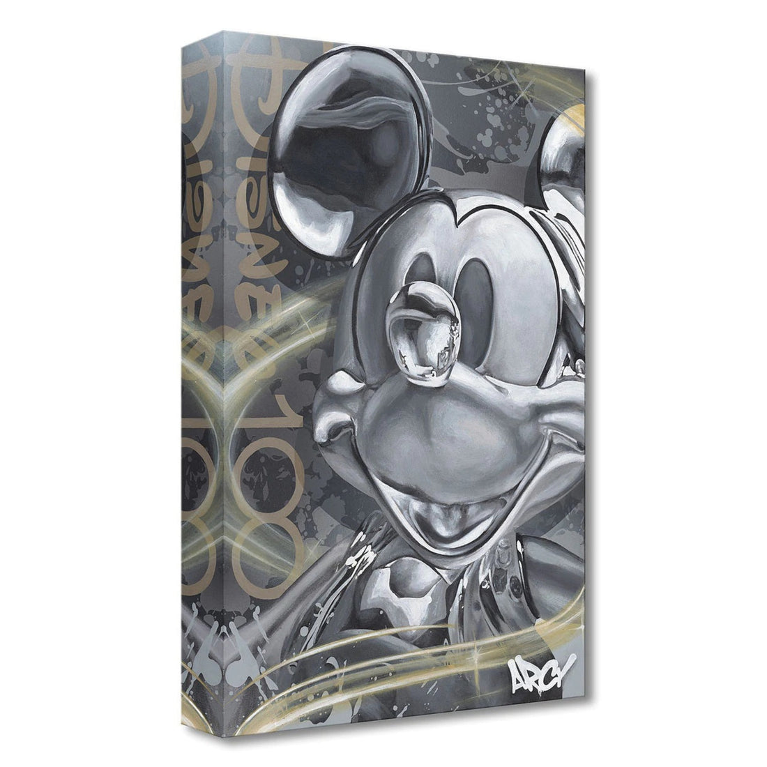 black and white mickey mouse