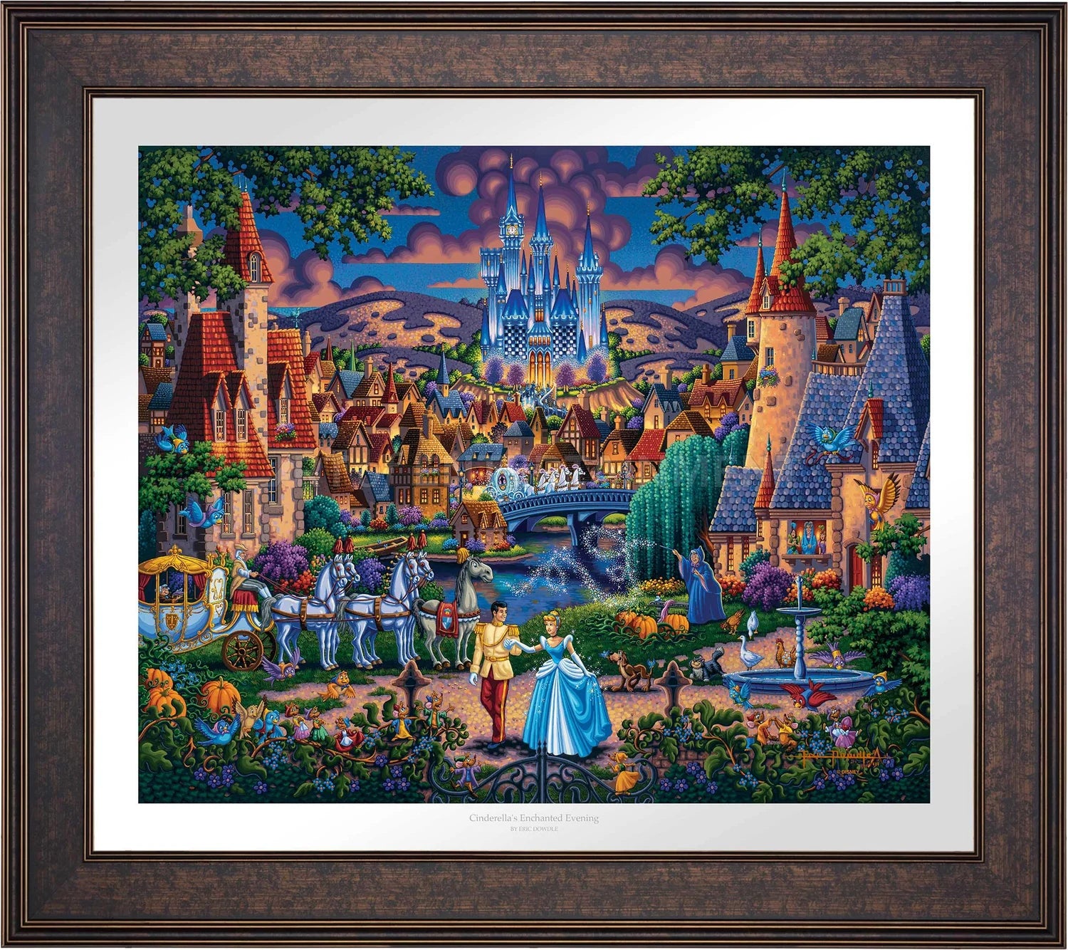 Cinderella's Enchanted Evening By Eric Dowdle - Limited Edition Paper ...