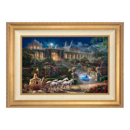 The story of &quot;Cinderella&quot; is a timeless tale of romance and self-discovery, emphasizing inner beauty and the power of true love to overcome obstacles. This classic fable has been cherished worldwide. Through four enchanting paintings, capture the joy of first love, fairy magic, and romantic adventure, celebrating the enduring magic of Cinderella.