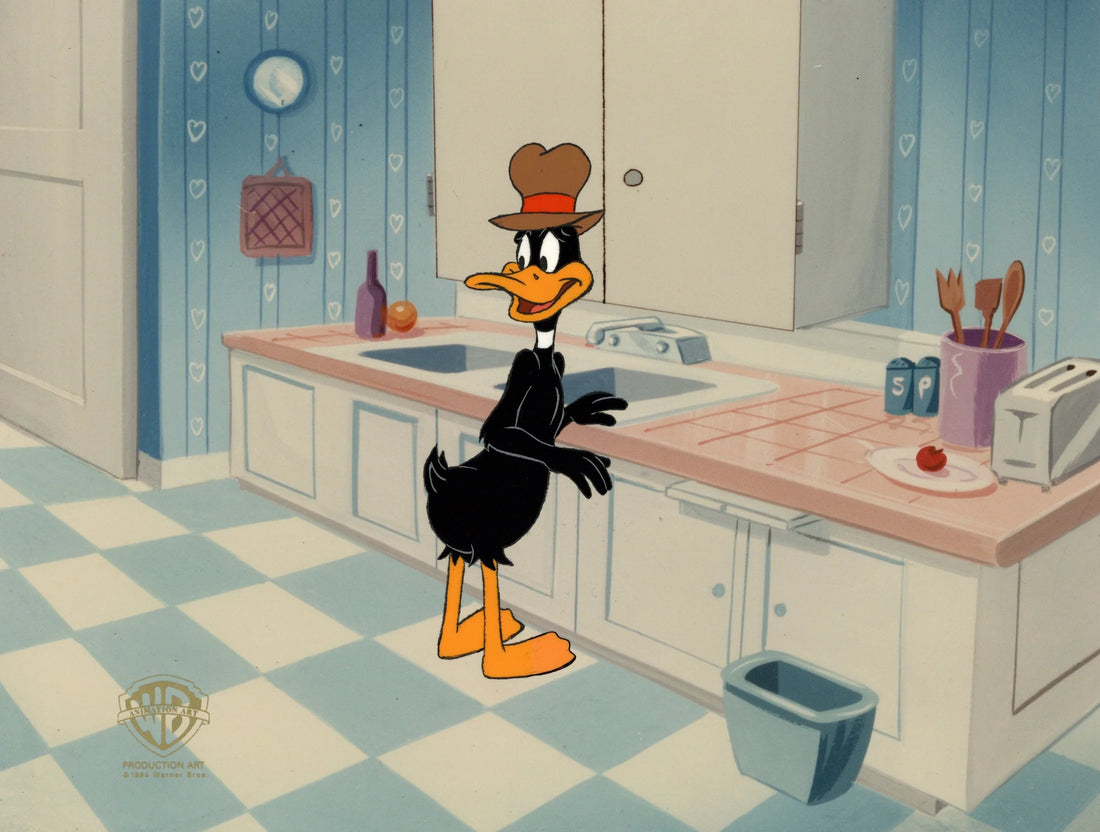 Daffy Duck Original Production Cel IFA8356