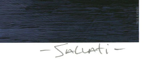 Jim Salvati signature on paper