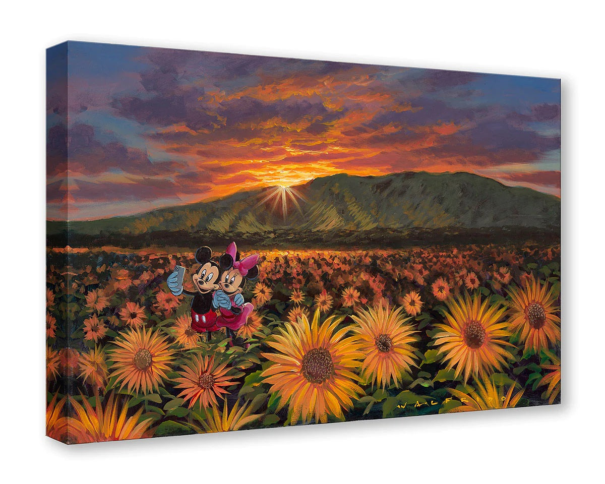 Sunflower Selfie - Limited Edition By Walfrido Garcia – Disney Art On Main  Street