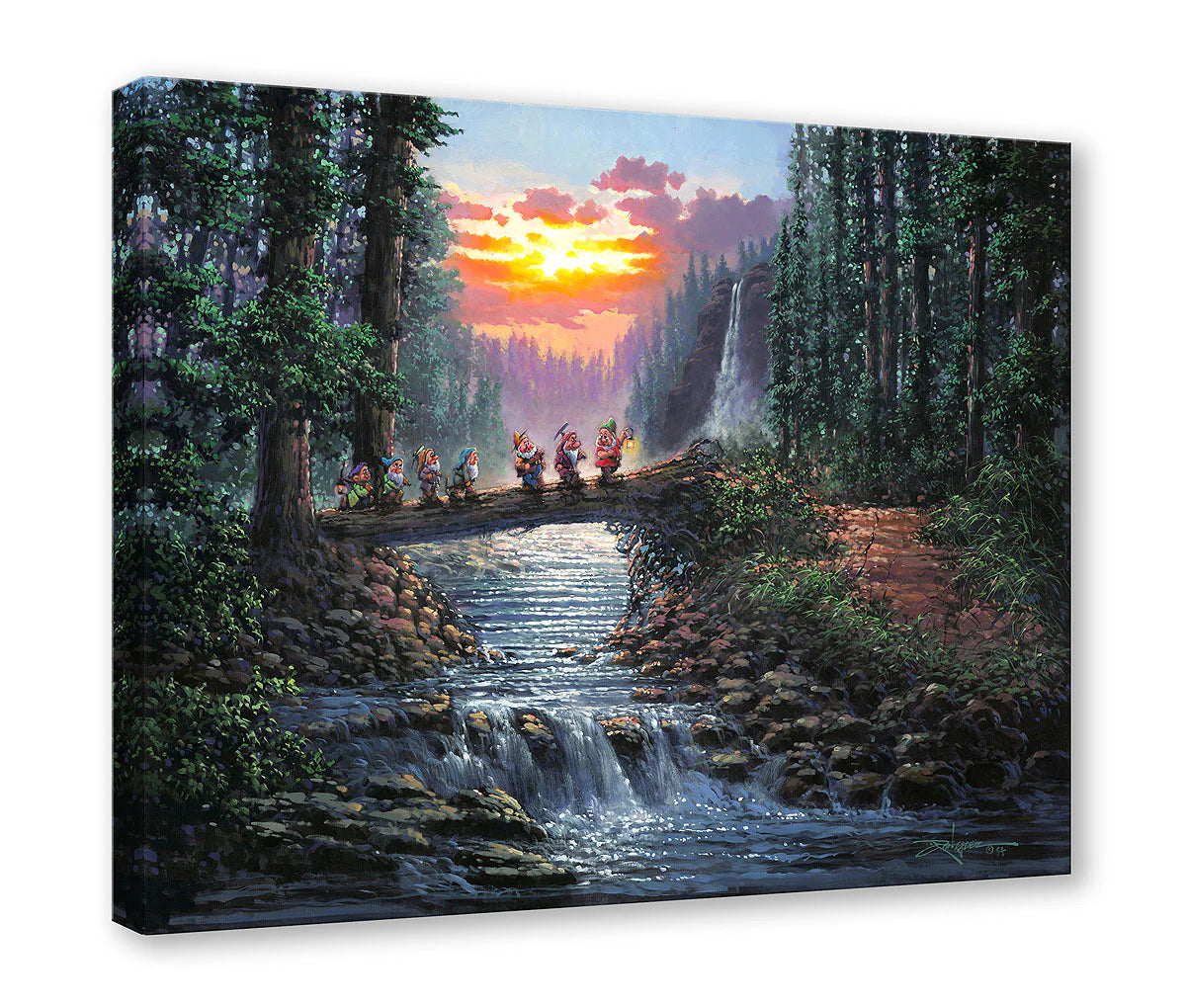 Forest Bridge - Disney Limited Edition By Rodel Gonzalez – Disney