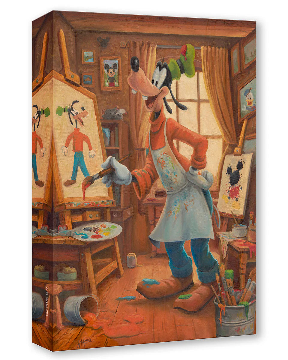 Goofy the Artist
