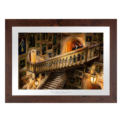 Harry Potter - Grand Staircase - Wildwood Frame