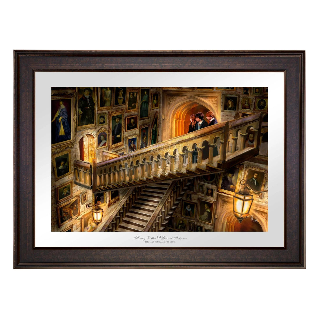 Harry Potter - Grand Staircase - Gallery Bronze frame