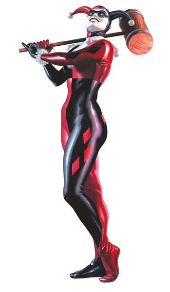 DC Villains: Harley Quinn by Alex Ross | Limited Edition Paper