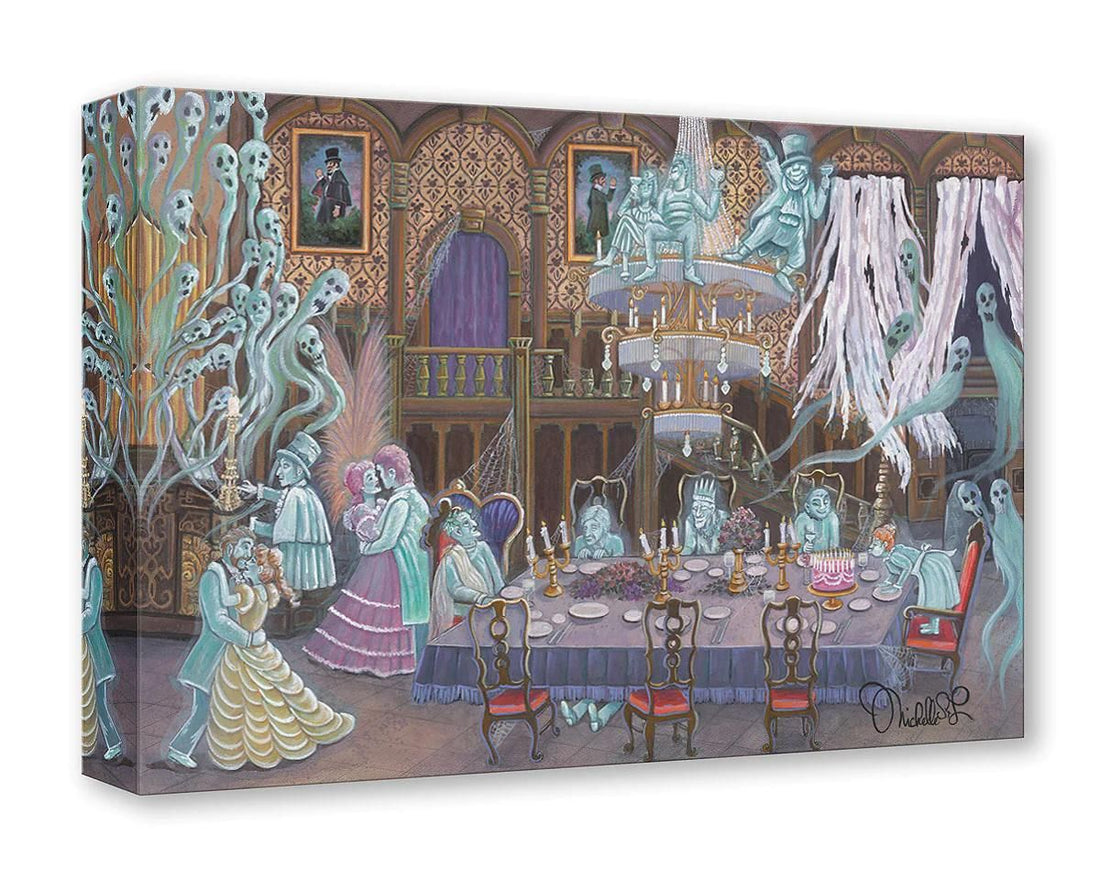 Haunted Ballroom - Disney Treasures on Canvas