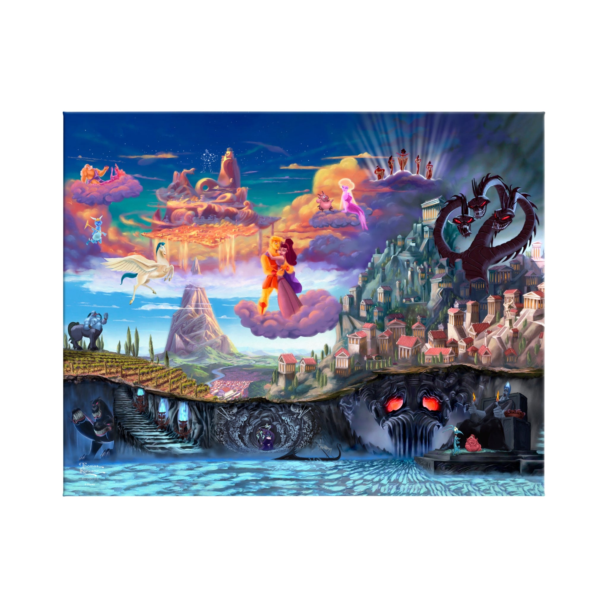 Disney Lithograph factory Hercules