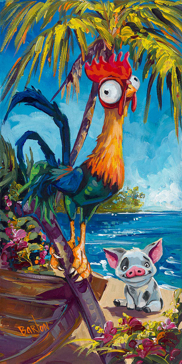Hei-Hei and Pua