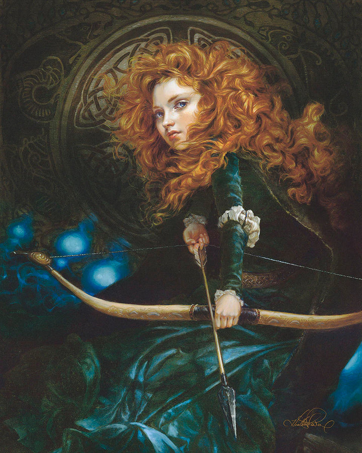 Her Father's Daughter - Premiere Treasure on Canvas