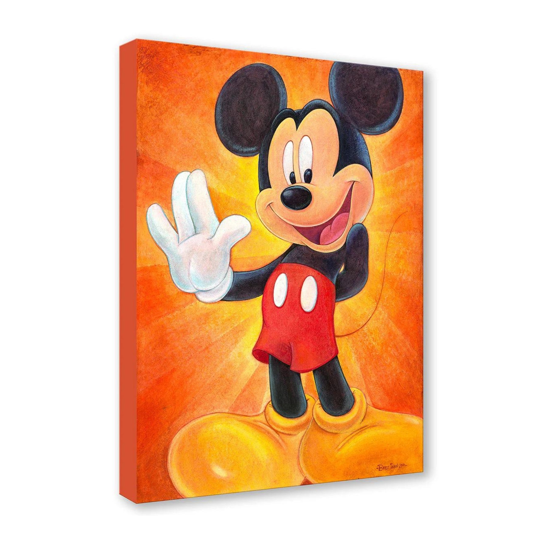 Hi, I'm Mickey Mouse - Disney Limited Edition By Bret Iwan – Disney Art ...