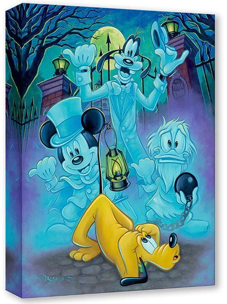 Hitchhiking Pals By Tim Rogerson - Disney Treasures On Canvas