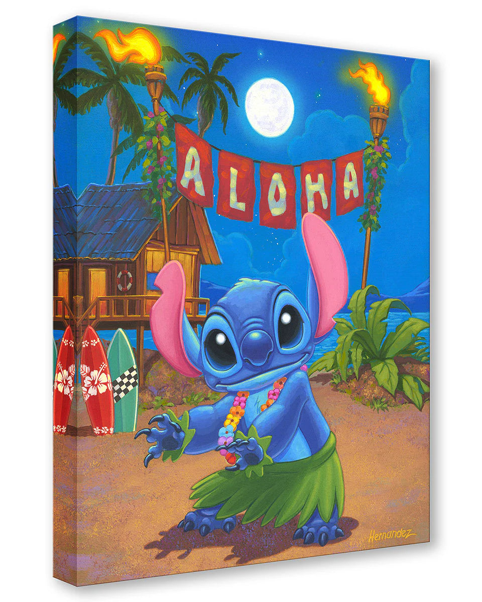 Hula Stitch - Disney Limited Edition By Manuel Hernandez – Disney