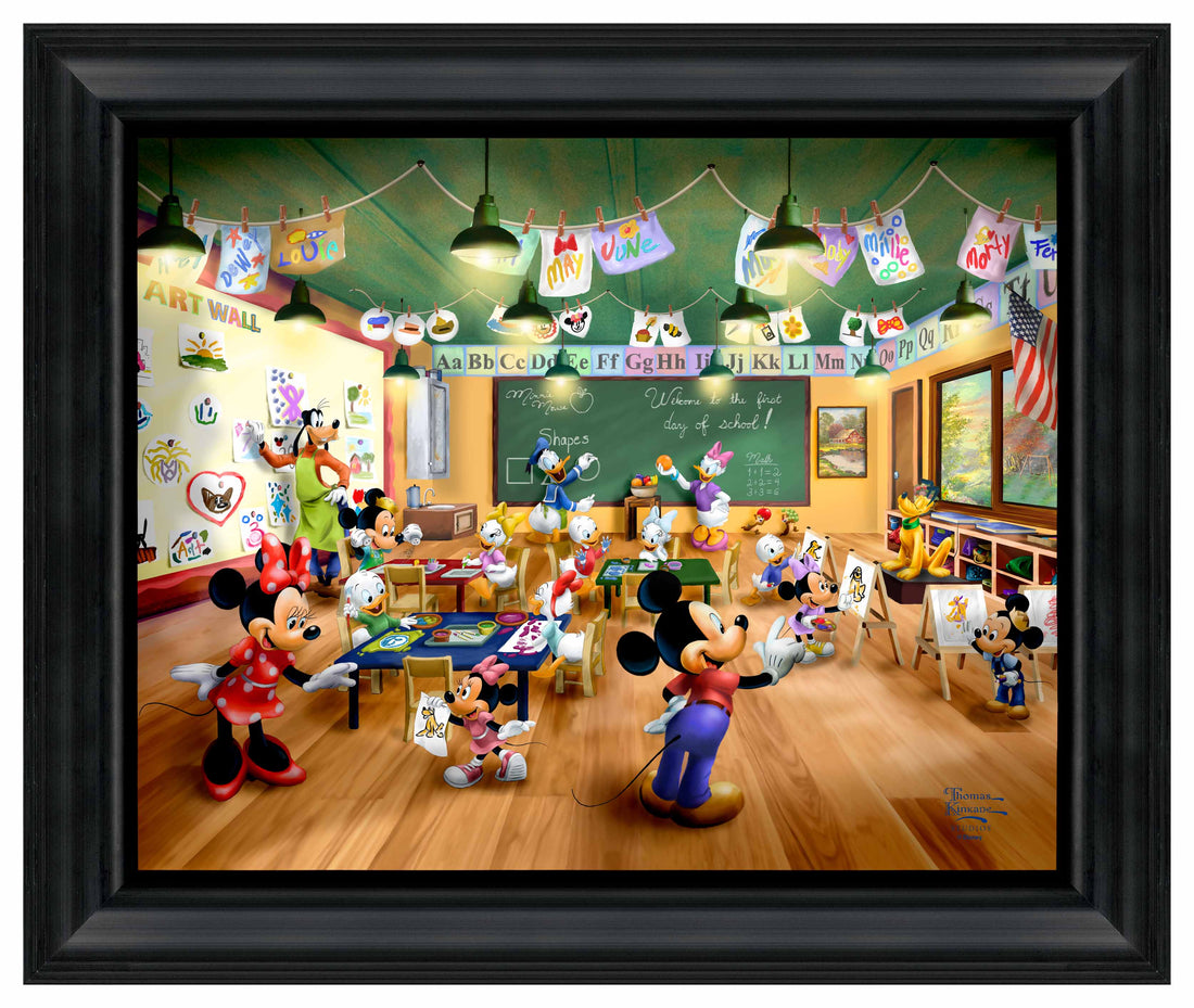 Mickey and Minnie Schoolhouse