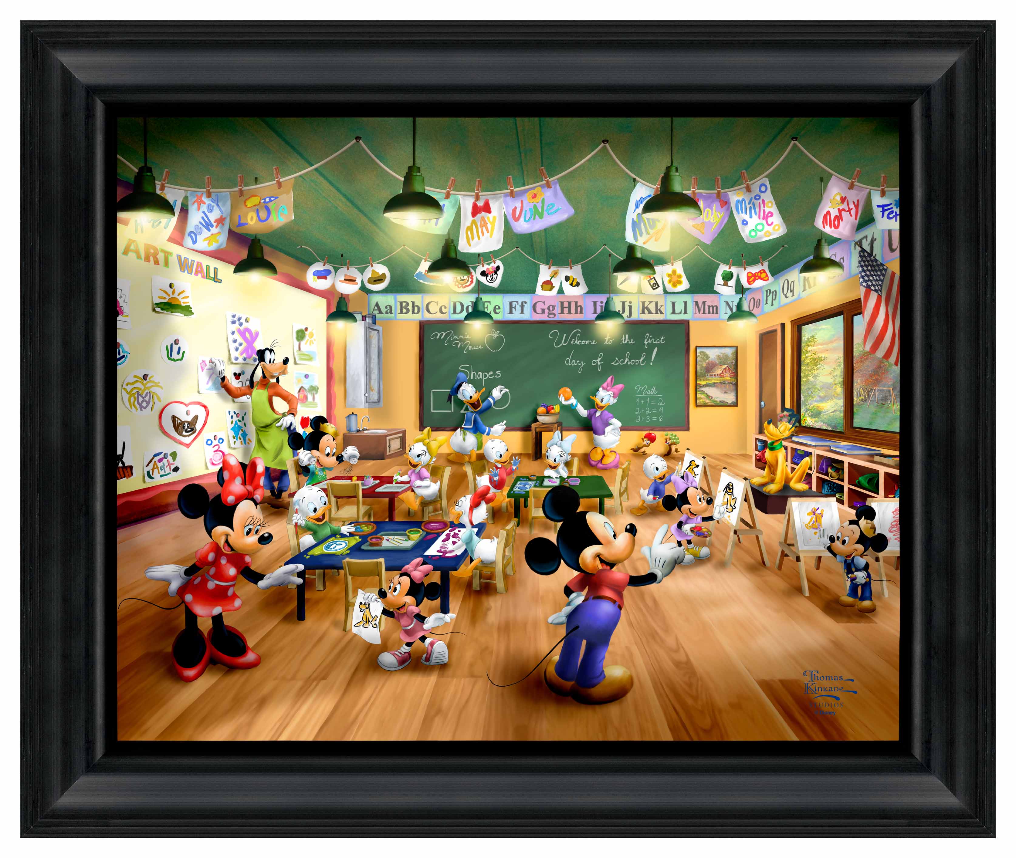 Mickey and Minnie Schoolhouse