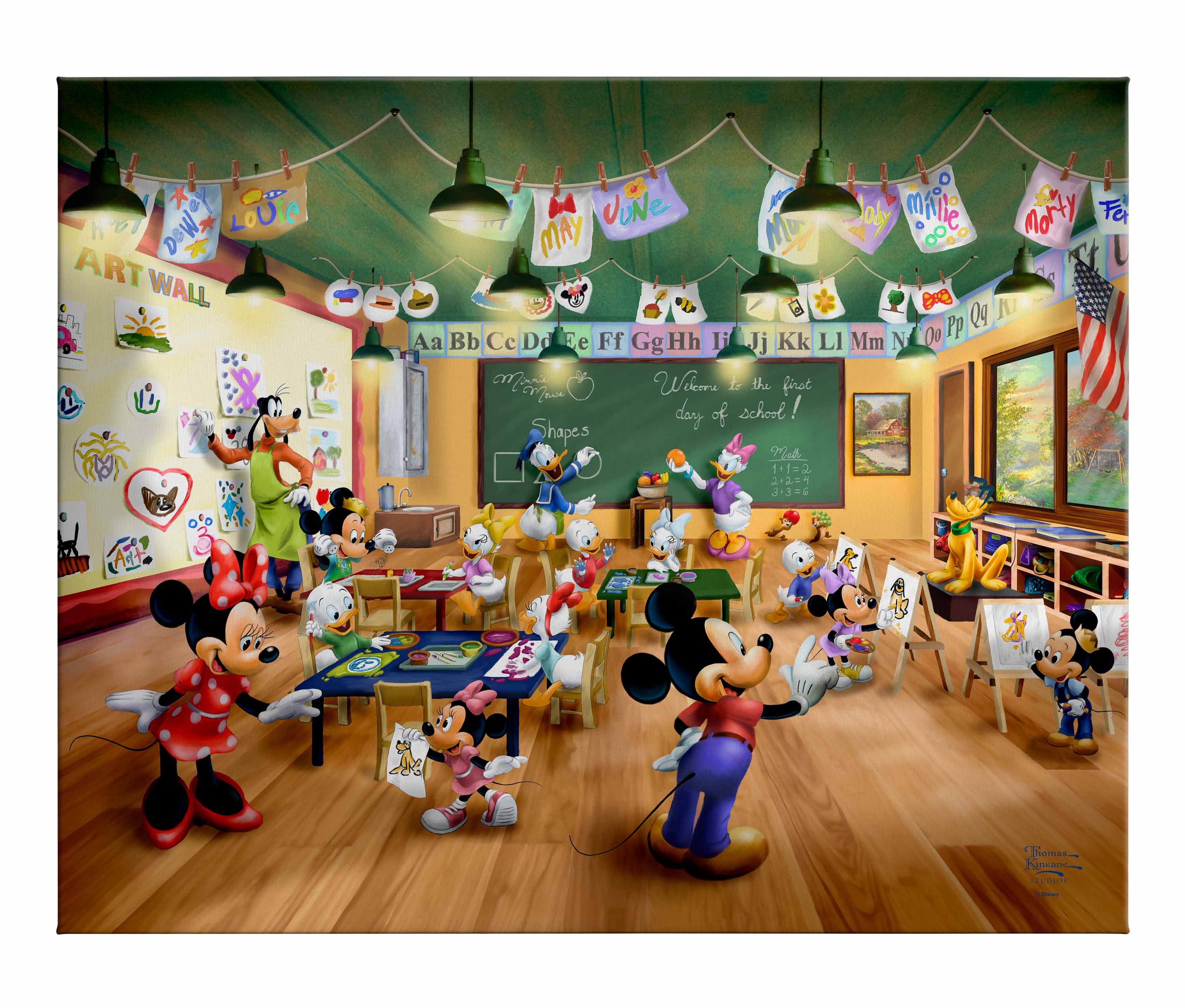Mickey and Minnie Schoolhouse