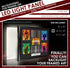 LED light panel for backlighting framed art with product details and compatibility information.