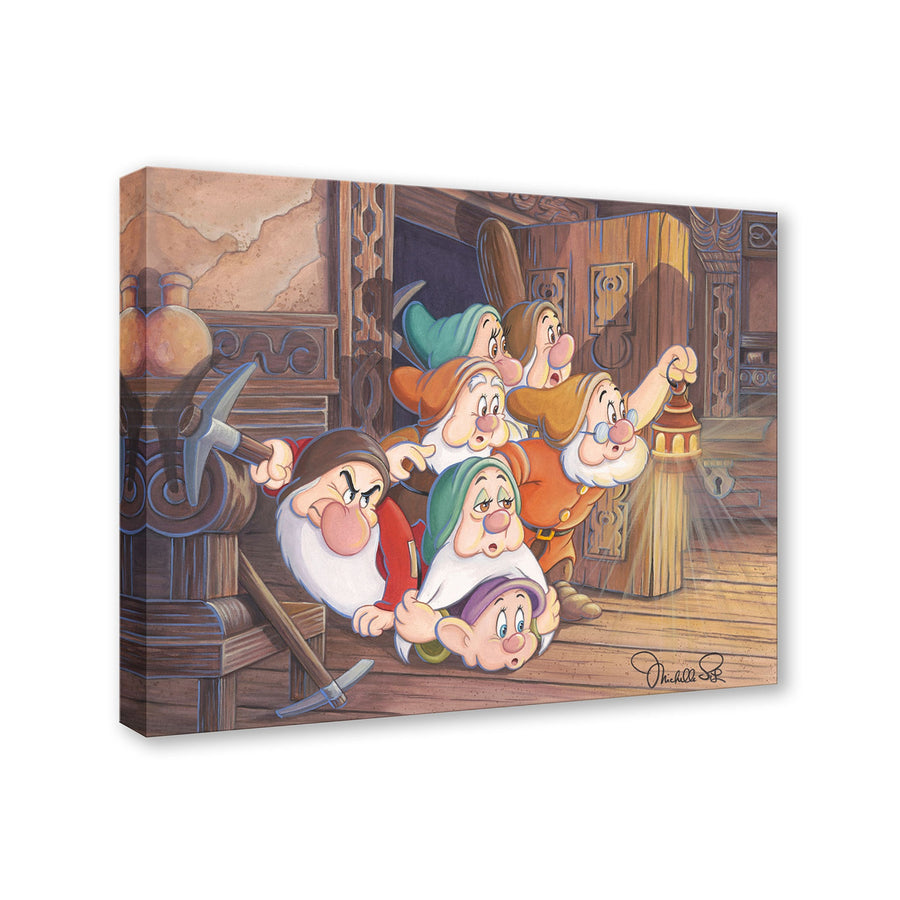 Artwork inspired by Walt Disney Studios 1937 classic animated feature film - Snow White and the Seven Dwarfs.