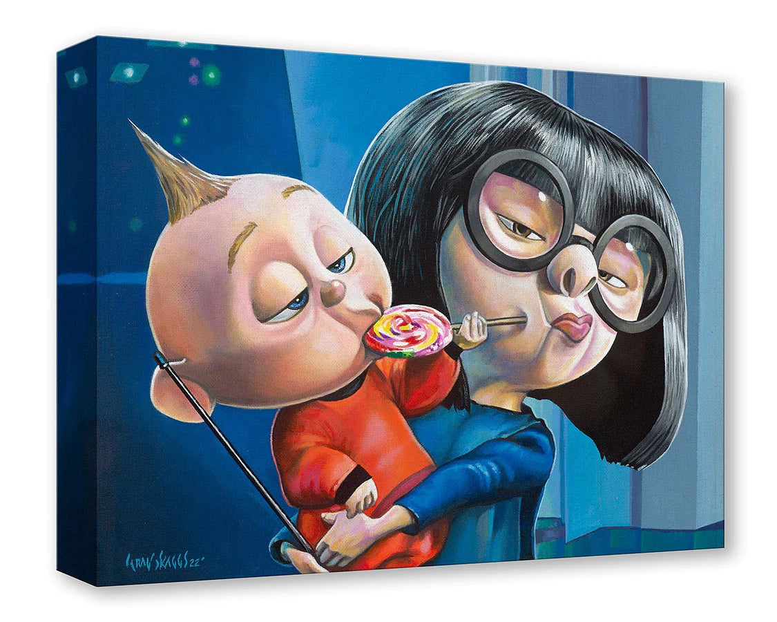 Jack Jack and Edna By Craig Skaggs  Artwork inspired by Walt Disney/Pixar's animated film The Incredible