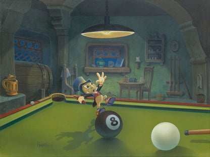 Jiminy Balances the Eight Ball