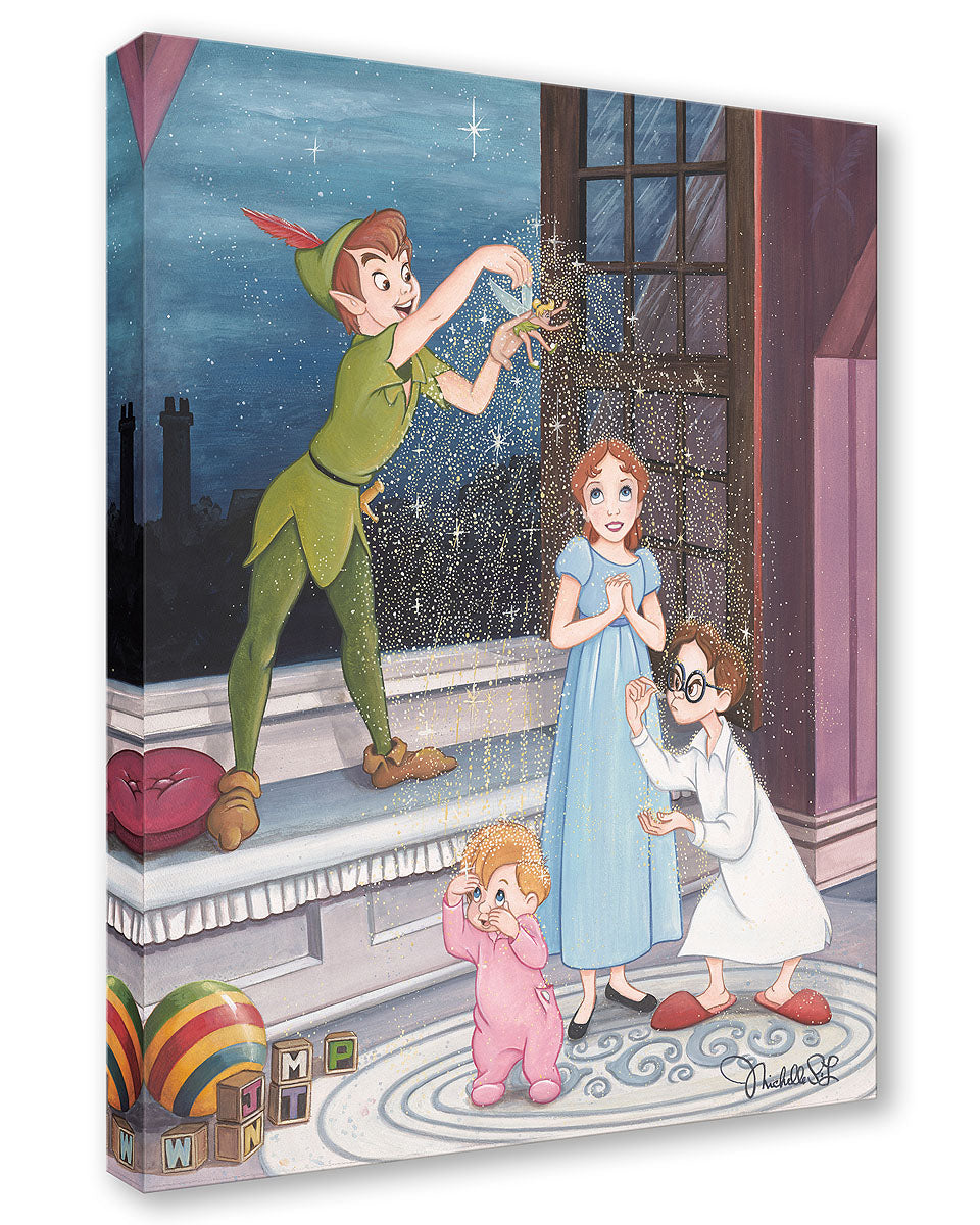 Artwork inspired by Walt Disney Studios (1953) animated classic - Peter Pan. 