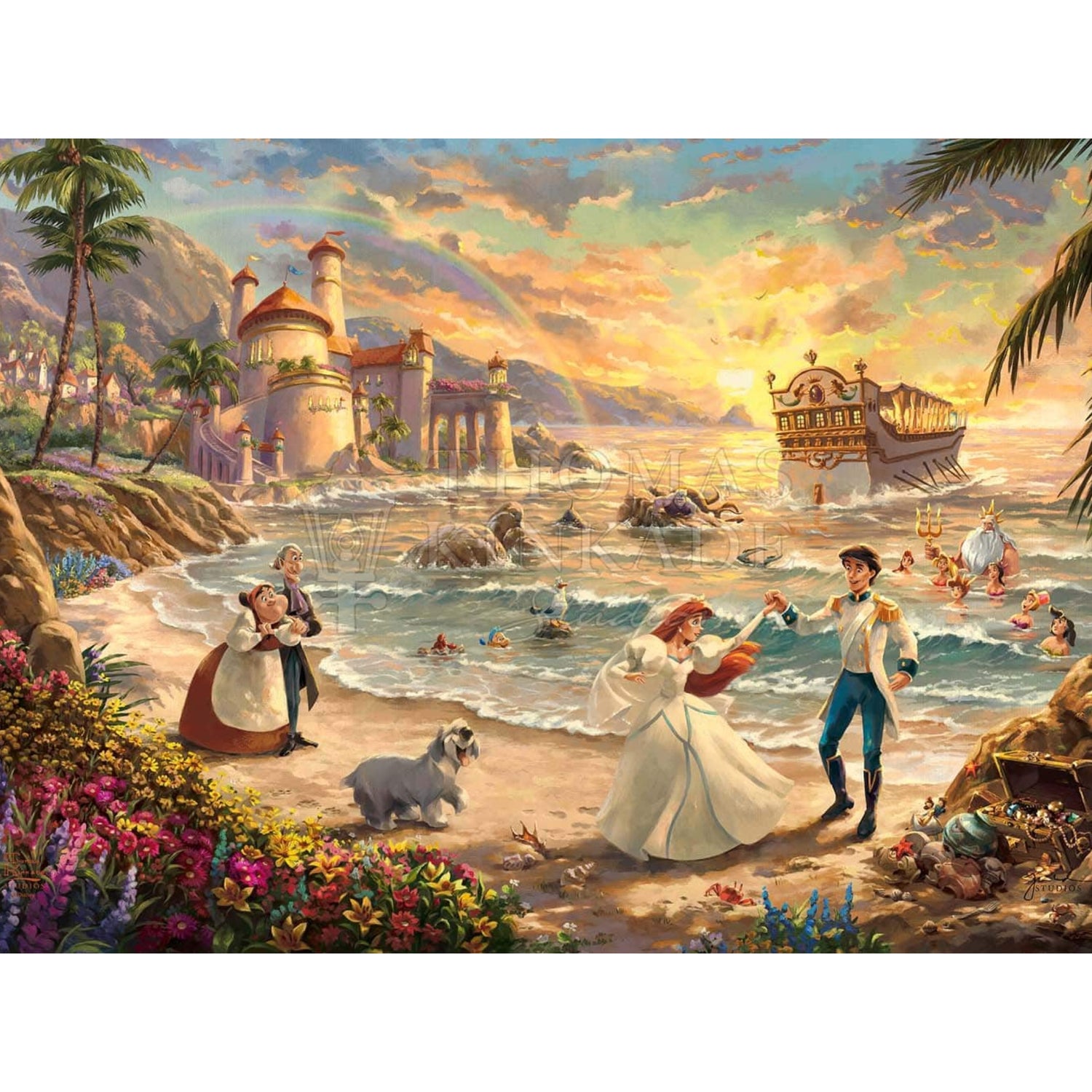 Disney The Little Mermaid Celebration of Love - Jewel Edition