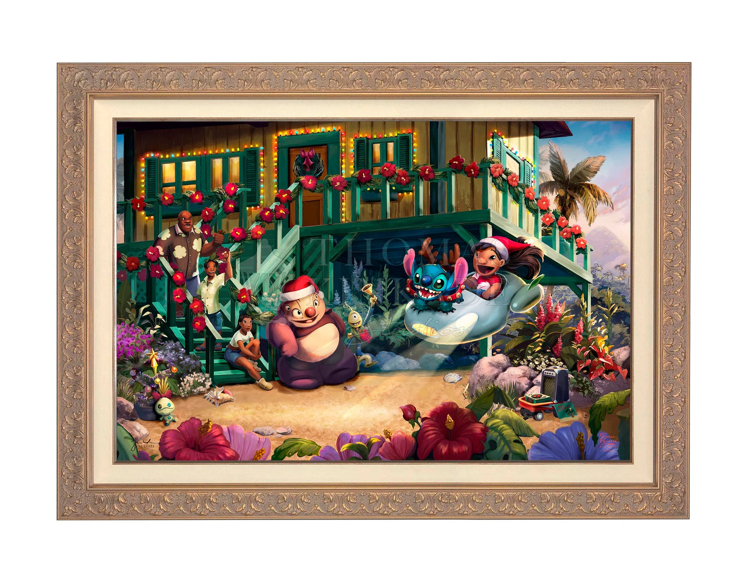 Disney Lilo and Stitch Aloha Christmas