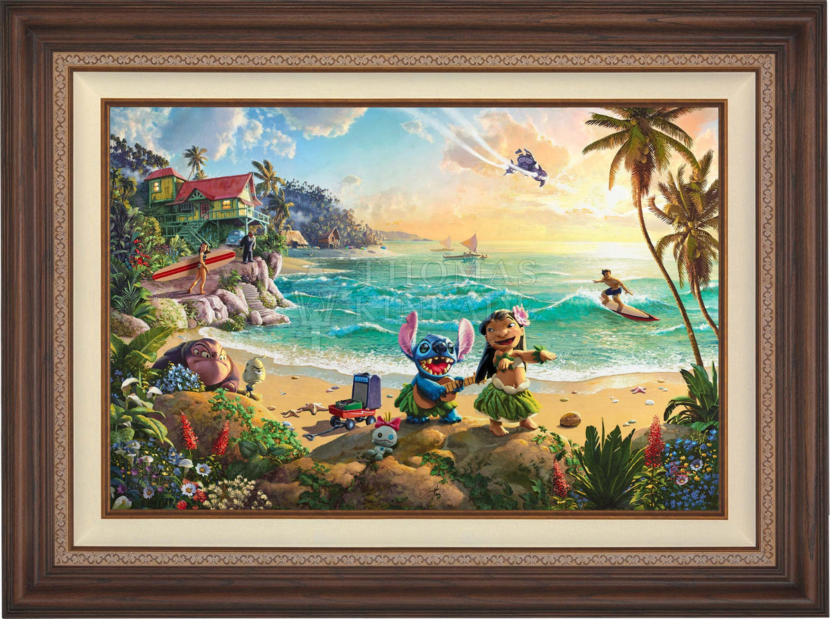 Disney Lilo and Stitch - Thomas Kinkade Studios Jewel Edition – Disney ...