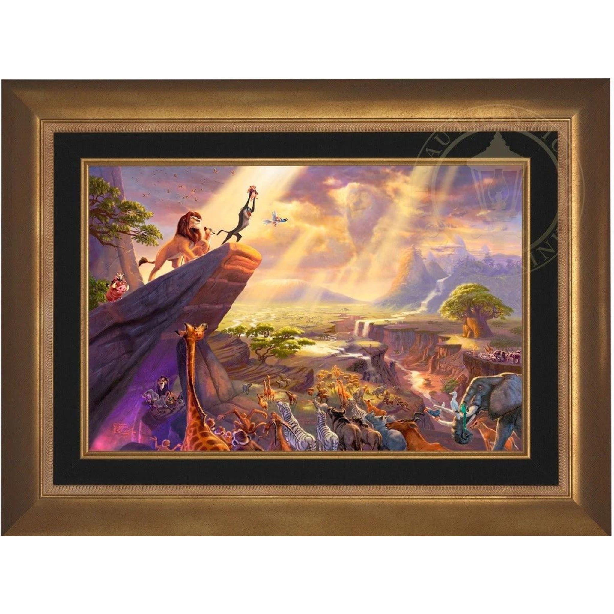 Disney The Lion King - Thomas Kinkade Studios Jewel Edition – Disney ...